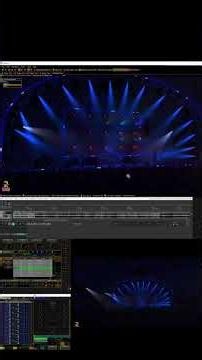 GrandMA2 - MA3D - Bébelo - Virtual show demo #music #remix #dj