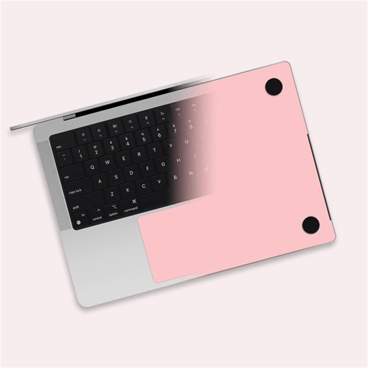 Cherry Blossom Pink MacBook Skin, Soft Pastel 3M Protective Film - Etsy