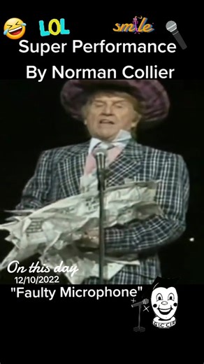 Norman Collier's Hilarious Faulty Microphone Routine