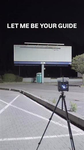 Follow the sign, please 😅 check how to use the laser light projector for sending a message! #digitalsignage #lasercube #lasershow #lasermapping #stagelight | Wicked Lasers