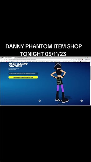 DANNY PHANTOM ITEM SHOP TONIGHT 05/11/23