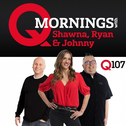 They’re BACK and they've brought a new friend. Tune in TOMORROW MORNING for the launch of Q Mornings with Shawna, Ryan and Johnny. And you can wear whatever you want. | Q107 Toronto