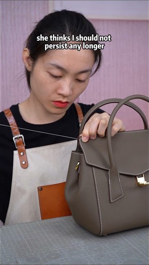 High-end handcrafted leather bag, different color options, do you love it?🥰