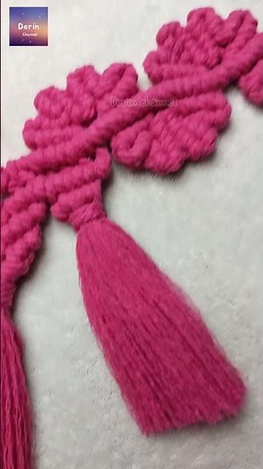 How to Tie Curtain Tie Backs | Macrame Curtain Tie Backs | Curtain Holder Backs with Tassels