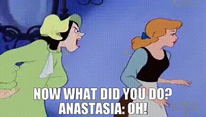- Now what did you do? - ANASTASIA: Oh!
