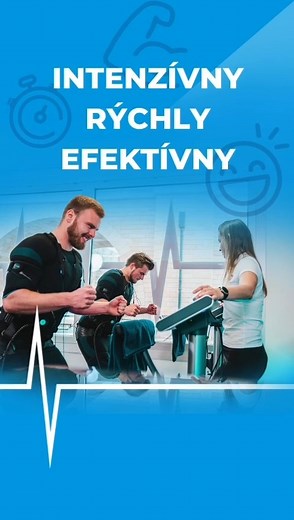 Chcete dosiahnuť skvelé výsledky v krátkom čase?⏰ EMS tréningy sú navrhnuté tak, aby boli intenzívne, rýchle a neuveriteľne efektívne. Každá minúta cvičenia u nás sa počíta! 🚀Intenzita: Aktivujte až 90% svalov naraz! ⏱️Rýchlosť: Už za 20 minút dosiahnite výsledky ako p niekoľkých hodinových tréningoch 💪Efektivita: Budujte efektívne svalovú hmotu, spevnite telo a zlepšujte svoju fyzickú kondíciu | BODY EXPRESS SK