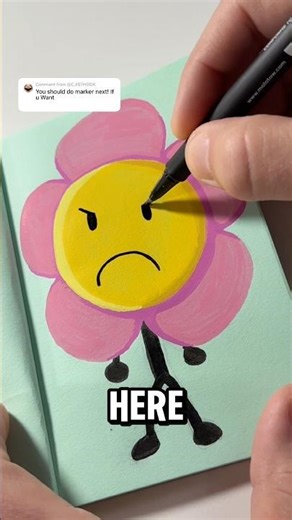 Drawing BFDI characters for you!