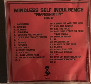 Mindless Self Indulgence - Frankenstein