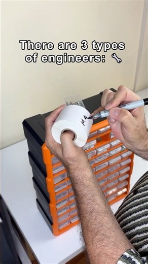 3 Types of Engineers #bomtrace #engineering #hardware #drawer