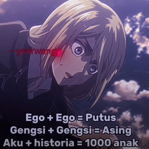 #HISTORIAREISS—Bini nya siapa nih?😋||#animeattackontitan#animes#snk#historia#christa#niawangyy