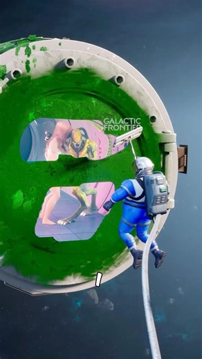 Galactic Frontier: Aliens vs Astronauts? #viralshort #galacticfrontier