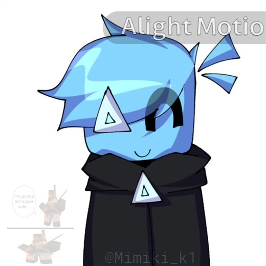 Yayy, finally a JSAB animation. This is the redesign btw. Yeah, Cyan got corrupted. Um, I wish I can reeeally let younguys see my old comic but... ughhhh, I hate the artstyle since is from 2024. But, enjoy Cyan and C.Cyan. ;; #jsab #justshapesandbeats #justshapesandbeatscyan #jsabcyan #fyp