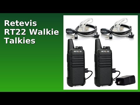 REVIEW (2025): Retevis RT22 Walkie Talkies. Features.