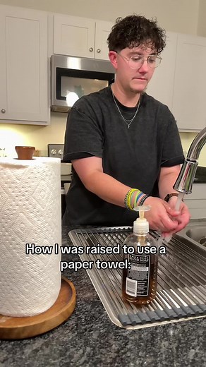 How I Was Raised to Use Paper Towels: No Waste House Rules