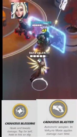 Mercy Skills Explained in 56 Seconds! ⚕️ | Overwatch Rush