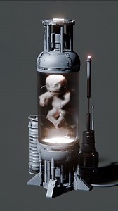 Alien baby pod concept art made using the Random Flow add-on in Blender. All details are made using the randomization operators using plugin with some assistance from the Creative Flow and Panel Cutter add-ons. Materials used also comes from Random Flow's set of packaged shaders. "Alien Baby 2 (V)" (https://skfb.ly/6WSAI) by David Wigforss is licensed under Creative Commons Attribution-NonCommercial (http://creativecommons.org/licenses/by-nc/4.0/). 🌐 Check out my tools: https://www.blenderguppy