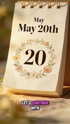 Who shares My Birthday on May 20th