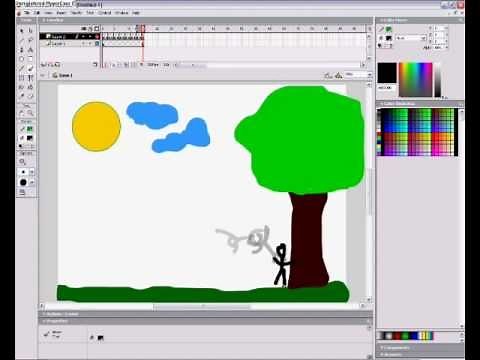 How to make an animation using Flash MX