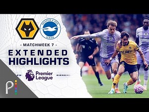 Wolves v. Brighton | PREMIER LEAGUE HIGHLIGHTS | 10/5/2025 | NBC Sports