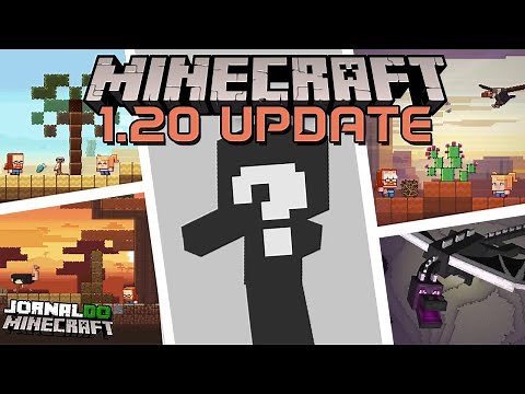Minecraft 1.20 O QUE SABEMOS!? - Novos Biomas, Funcionalidades, Criaturas, Data de lançamento...