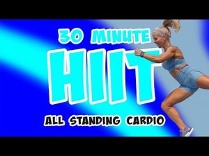 30 MINUTE ALL STANDING INTENSE CARDIO HIIT | Super Sweaty💦 | High Impact Workout