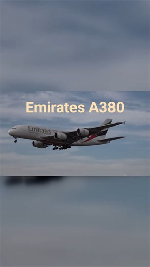 Emirates A380 FINAL APPROACH into Heathrow | Superjumbo #a380 #emirates