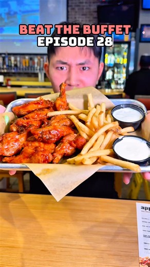 The Food Noob | Beat the Buffet: EPISODE 28 (Buffalo Wild Wings AYCE Wings) #foodnoob #thefoodnoob #buffet #series @bwwings | Instagram