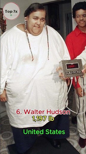 Top 10 Heaviest People in History