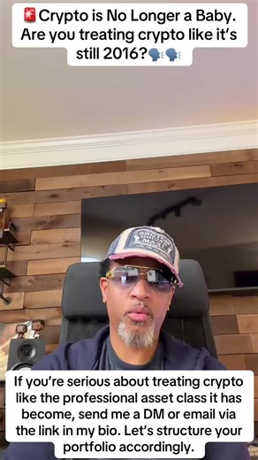 Stop waiting for “overnight riches.” Crypto is a teenager now. It has structure, regulation, and institutional money. You need to respect it like an adult asset class, not gamble on it like a toy. #cryptoeducation #cryptofacts #blockchain #investing101 #cryptonews