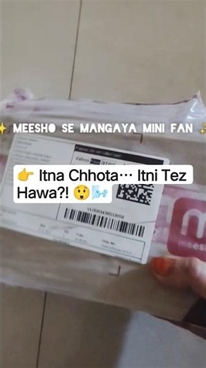 Meesho Mini Fan Review 🌬️ | Best Budget Portable Fan 2026 | Honest Review #viral#youtube