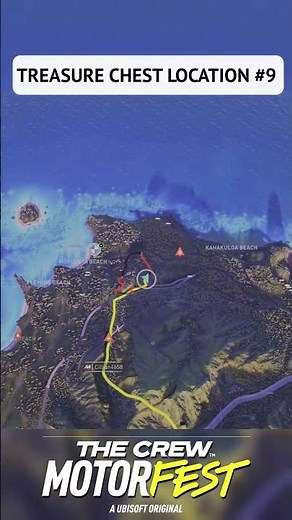 Crew Motorfest Treasure Chest Location Guide #9 (Easy Find)