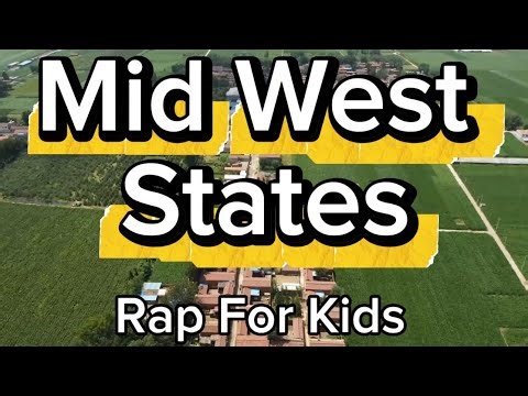The Midwest State Rap: Memorize Them Fast! @LearningWithMr.Jackson