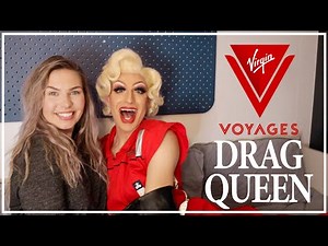 Virgin Voyages Drag Queen interview l Im working on Virgin Voyages cruise ship, The Valiant Lady.