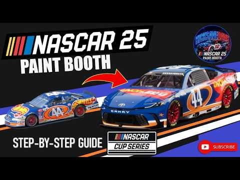 NASCAR 25 Paint Booth - 1998 Kyle Petty #44 Hot Wheels