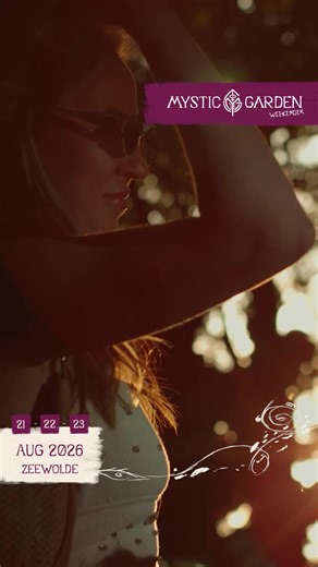 The Garden is calling 🌳 Pre-register today for early access! Mystic Garden Weekender | August 21-23, 2026 | Mystic Garden Festival