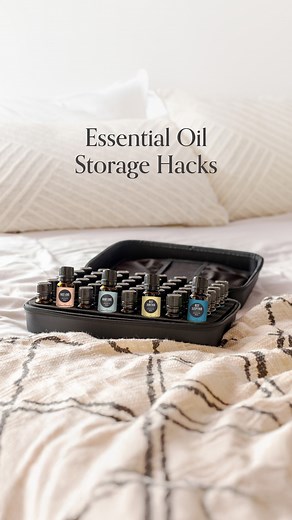 🌿 Your aromatherapy products have arrived. Now let’s make room for them! After a big haul (hello, Anniversary Sale ✨), it’s time for a little care behind the scenes. Gently wipe any oily residue off pre-owned bottles, dust your storage containers or shelves and dispose expired oils. Then, store your fresh oils upright in a cool, dark place away from heat and sunlight to protect their purity and power. Because a clean, organized space helps your wellness routine stay strong and your blends last 