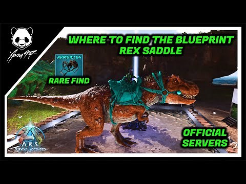 Where To Get The REX SADDLE Blueprint In The Island | ARK: Survival Ascendent