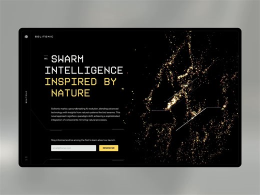 Solitonic Website — Framer