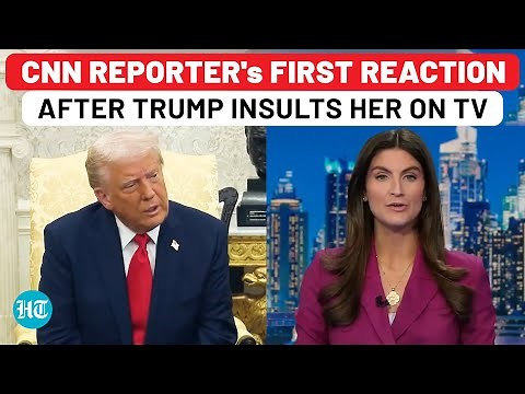 After Trump Insults Her On TV, CNN Reporter Kaitlan Collins Gives First Reaction| El Salvador| USA