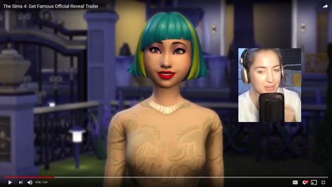 Reacting To The Sims 4 Get Famous Trailer