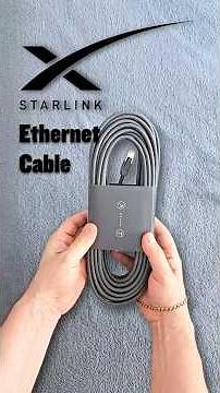 Starlink Mini Ethernet Cable Overviewб #shorts