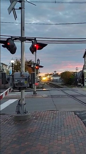 Downeaster in Maine just north of Amtrak'd Old Orchard Beach station.