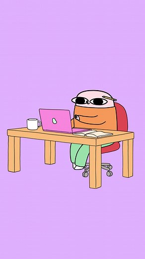 Study Time: Engaging Animated Character Helps You Focus