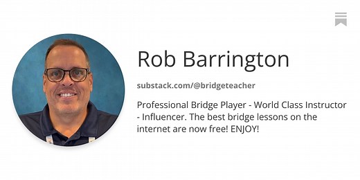 Rob Barrington | Substack