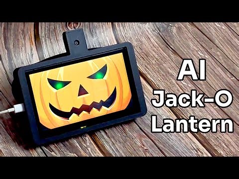 AI Jack O Lantern that follows you | Halloween Arduino project with code