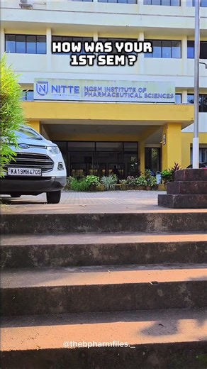 1st B.Pharm on Instagram: "Late but still on time😅 #nitte #ngsmips #endsemester"