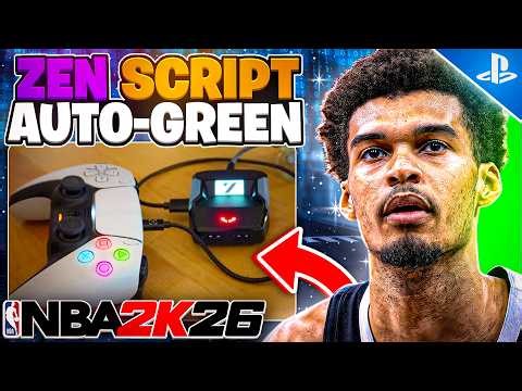 Cronus Zen Script NBA 2K26 Perfect Auto-Green Setup