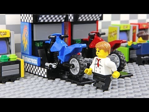 Lego Arcade Game - Motocross Race