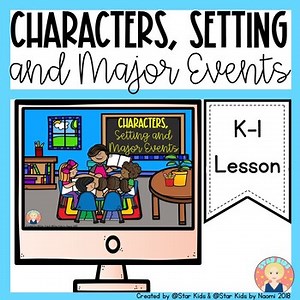 Characters, Setting, and Major Events | RL.K.3