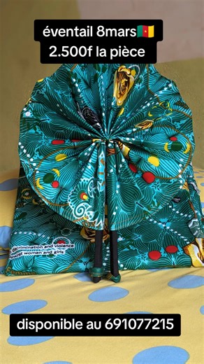 les éventail 8 mars🇨🇲2026 sont disponibles au 691077215 à 2500 la pièce, réduction pour les grossistes #8marscameroun2026 #foryou #eventail8mars #eventail8marscameroun #